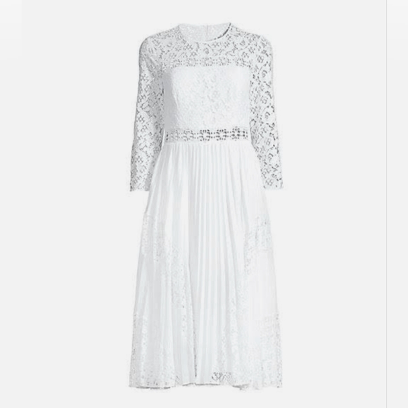 Lilly Pulitzer Aiden Midi Dress Resort White Lace 8 NWT - Picture 11 of 11